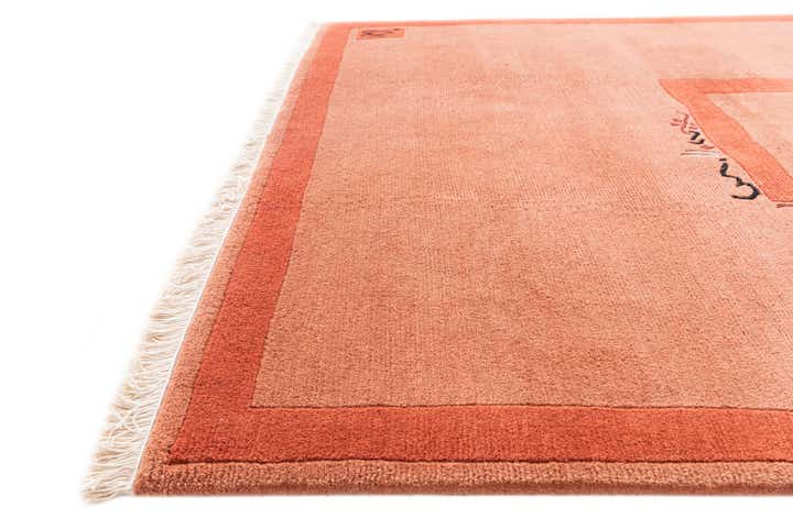 5' 7 x 7' 9 Hand Knotted Nepal Wool Rug
