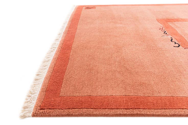 Detail image of 5' 7 x 7' 9 Hand Knotted Nepal Wool Rug