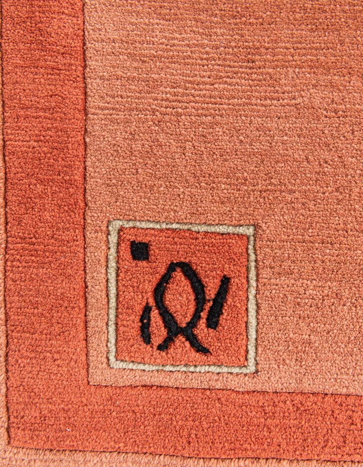 Detail image of 5' 7 x 7' 9  Hand Knotted Nepal Wool Rug