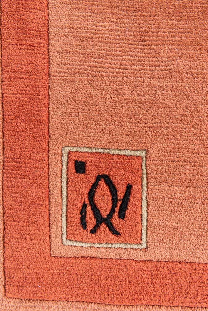 5' 7 x 7' 9 Hand Knotted Nepal Wool Rug