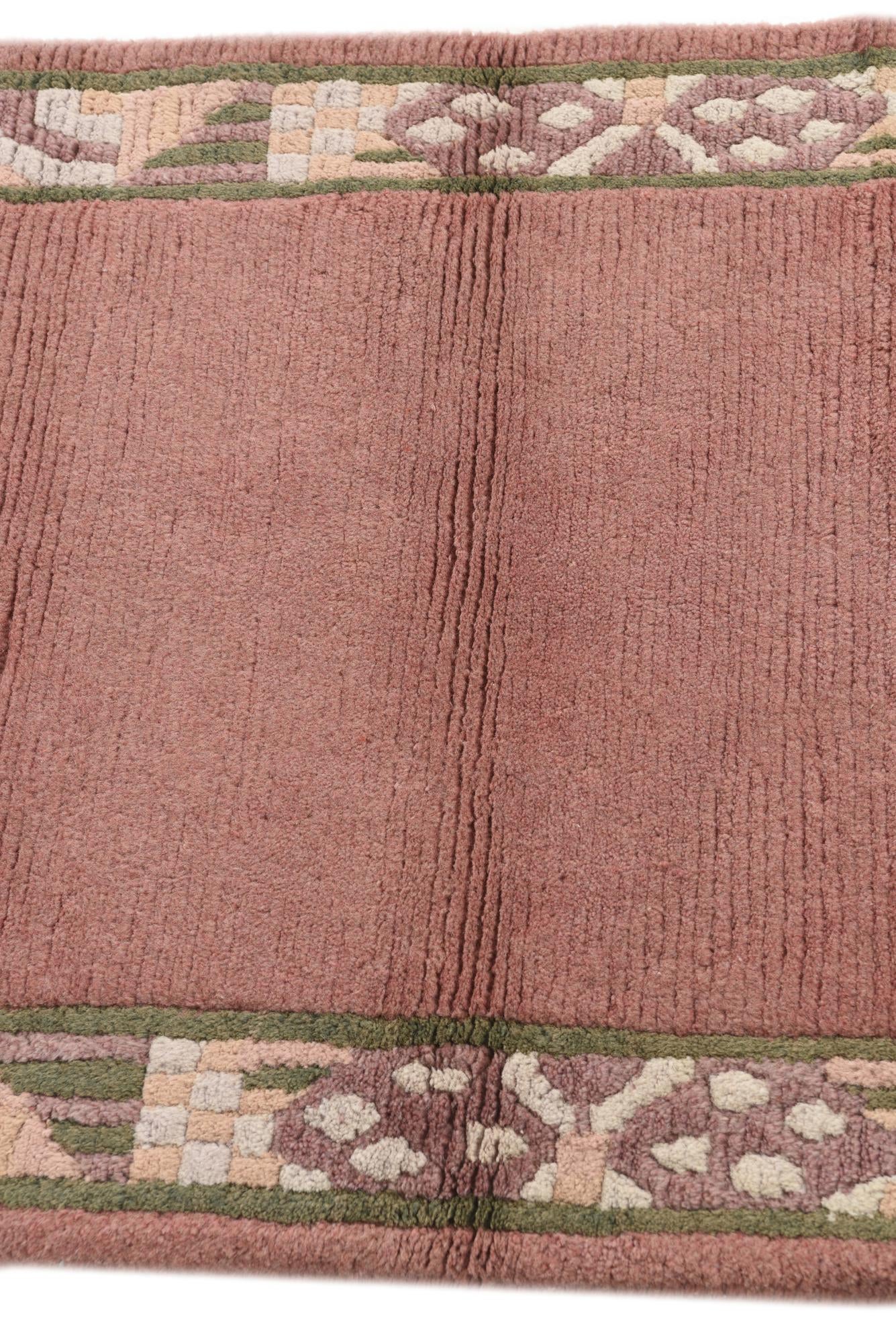 2' 6 x 4' 9 Hand Knotted Nepal Wool Rug