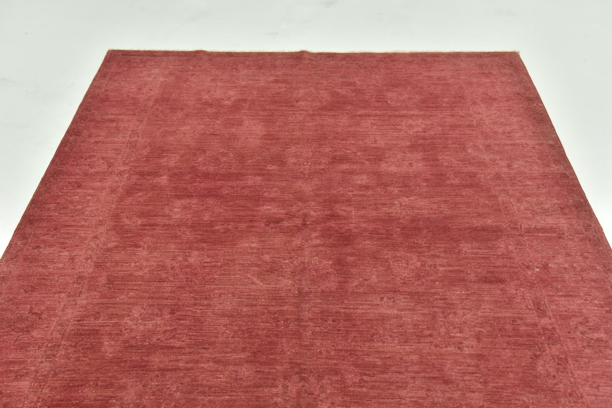165cm x 230cm Hand Knotted Over-Dyed Ziegler Rug