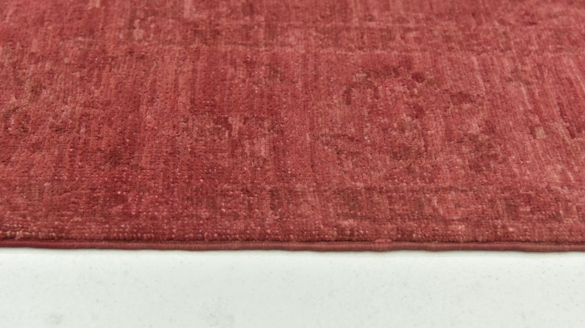 165cm x 230cm Hand Knotted Over-Dyed Ziegler Rug