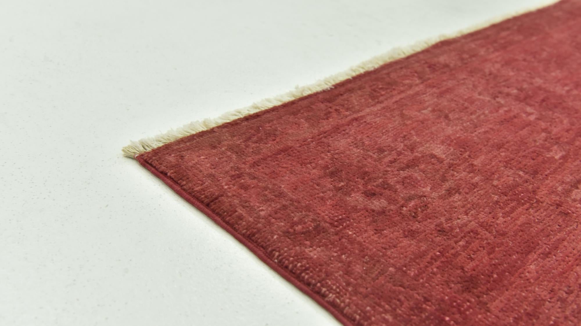 165cm x 230cm Hand Knotted Over-Dyed Ziegler Rug