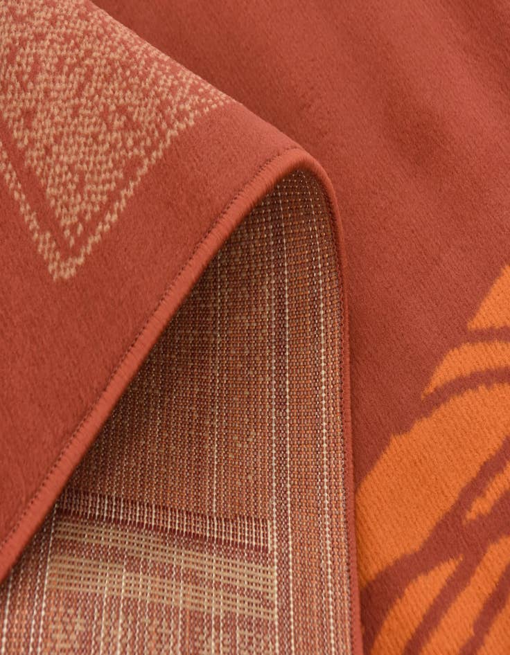 Detail image of 5' 3 x 7' 4 Reproduction Gabbeh Rug