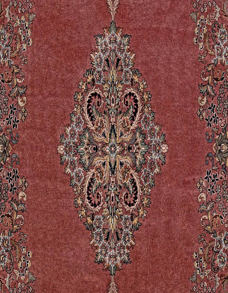 Detail image of 8' 1 x 11' 2  Hand Knotted Sarough Wool Rug