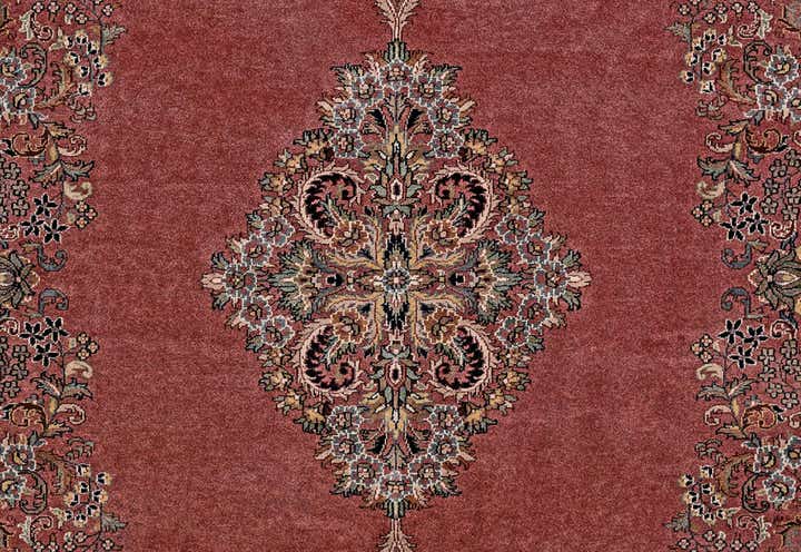 8' 1 x 11' 2 Hand Knotted Sarough Wool Rug