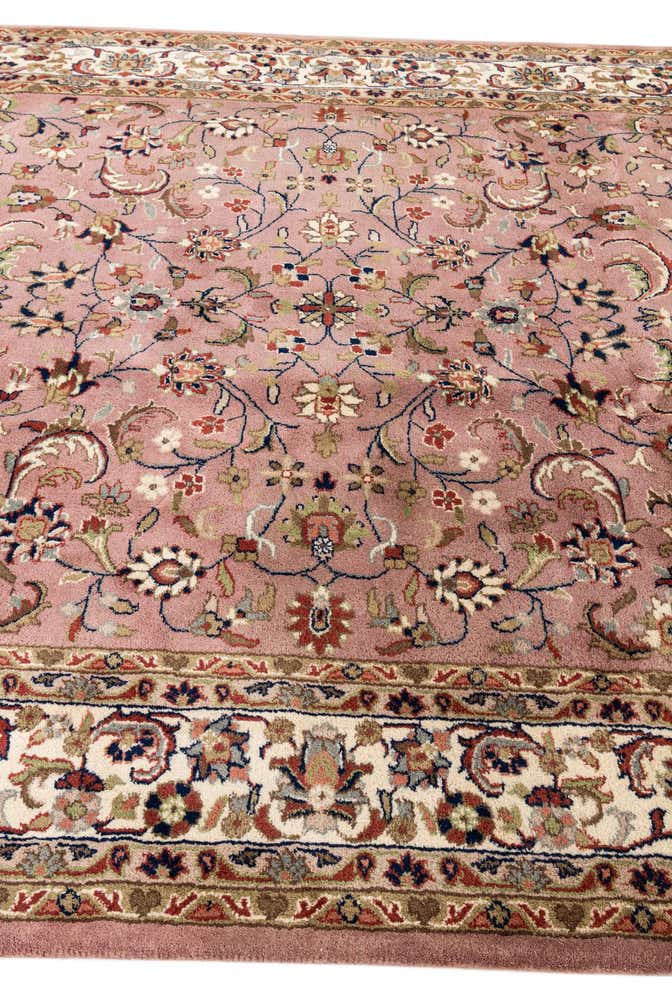 6' 3 x 9' 9 Hand Knotted Sarough Wool Rug