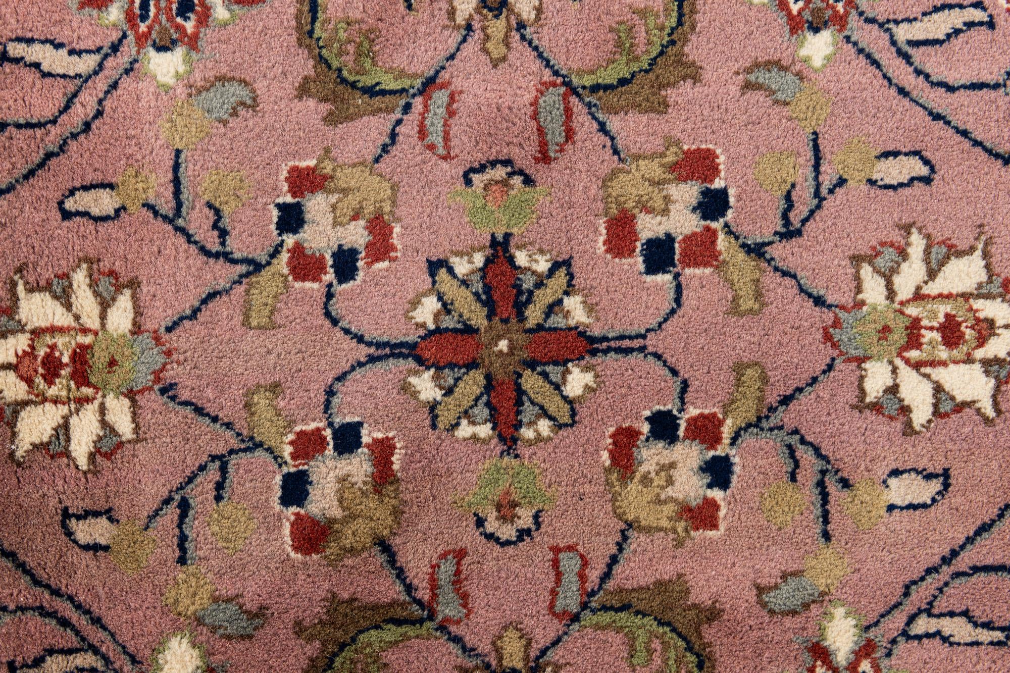 190cm x 295cm Hand Knotted Sarough Wool Rug