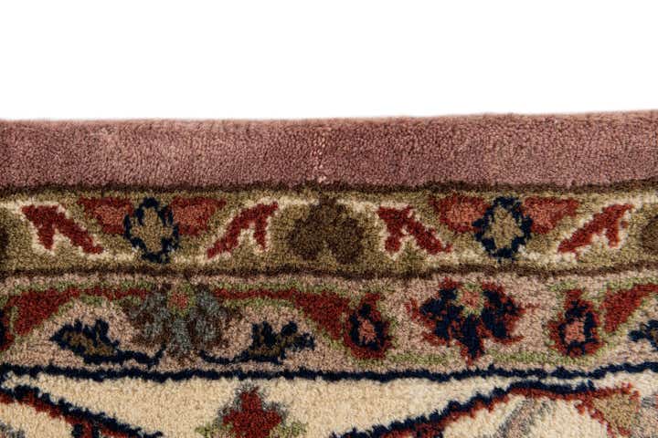 6' 3 x 9' 9 Hand Knotted Sarough Wool Rug