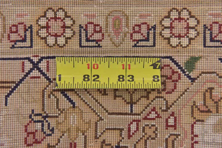 5' x 6' 10 Hand Knotted Tabriz Persian Rug