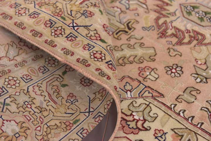 5' x 6' 10 Hand Knotted Tabriz Persian Rug