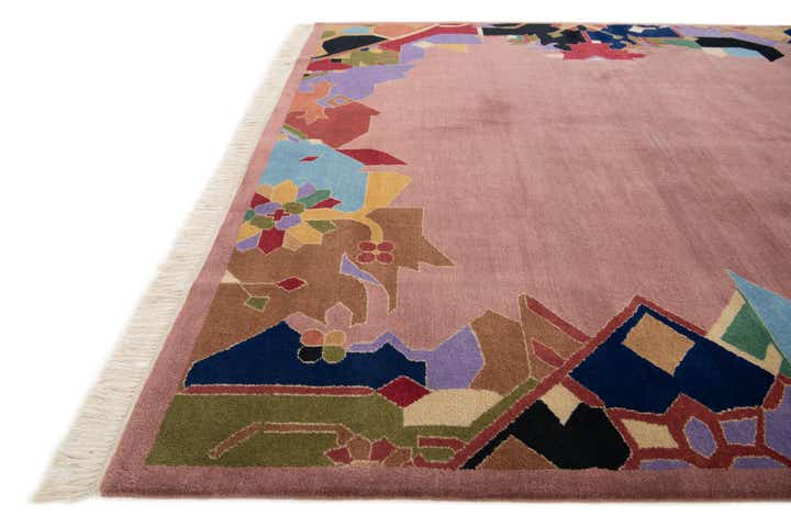5' 9 x 8' Hand Knotted Tibet Wool Rug