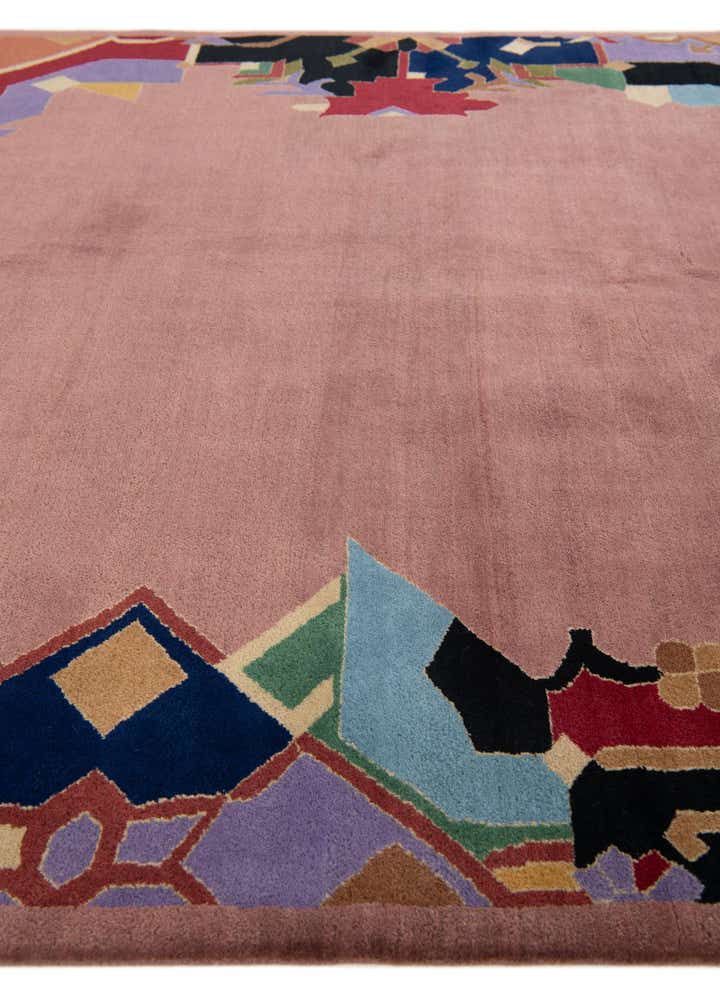 5' 9 x 8' Hand Knotted Tibet Wool Rug