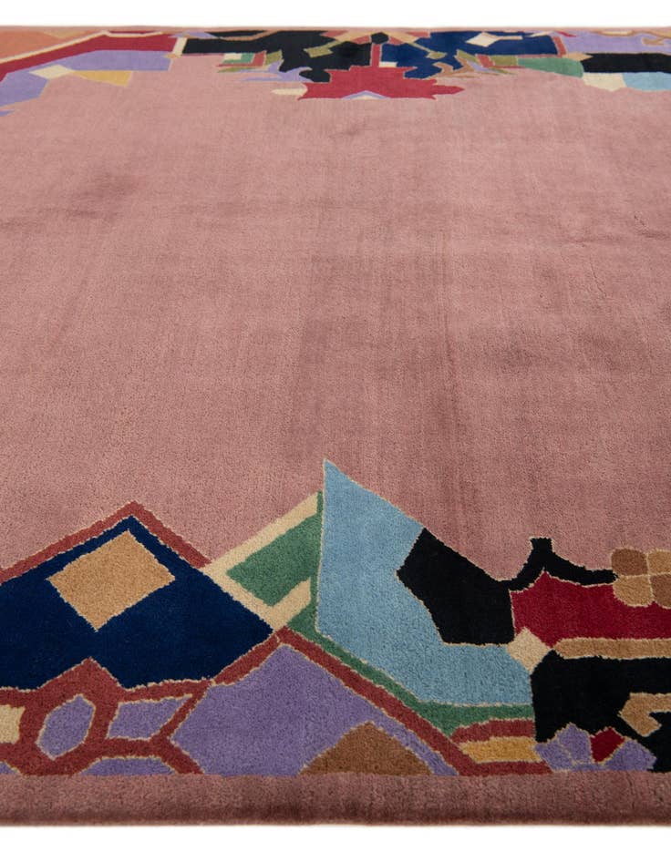 Detail image of 5' 9 x 8' Hand Knotted Tibet Wool Rug