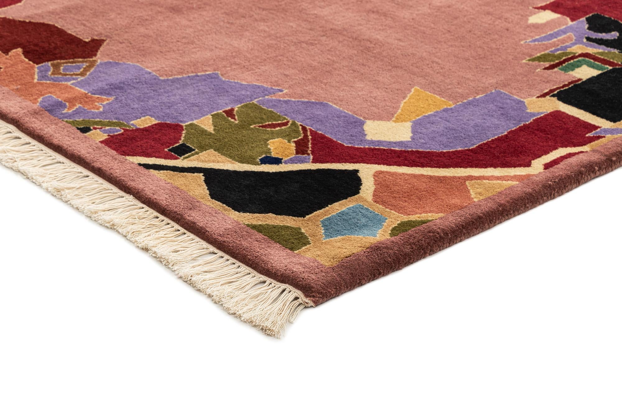 6' 8 x 10' Hand Knotted Tibet Wool Rug