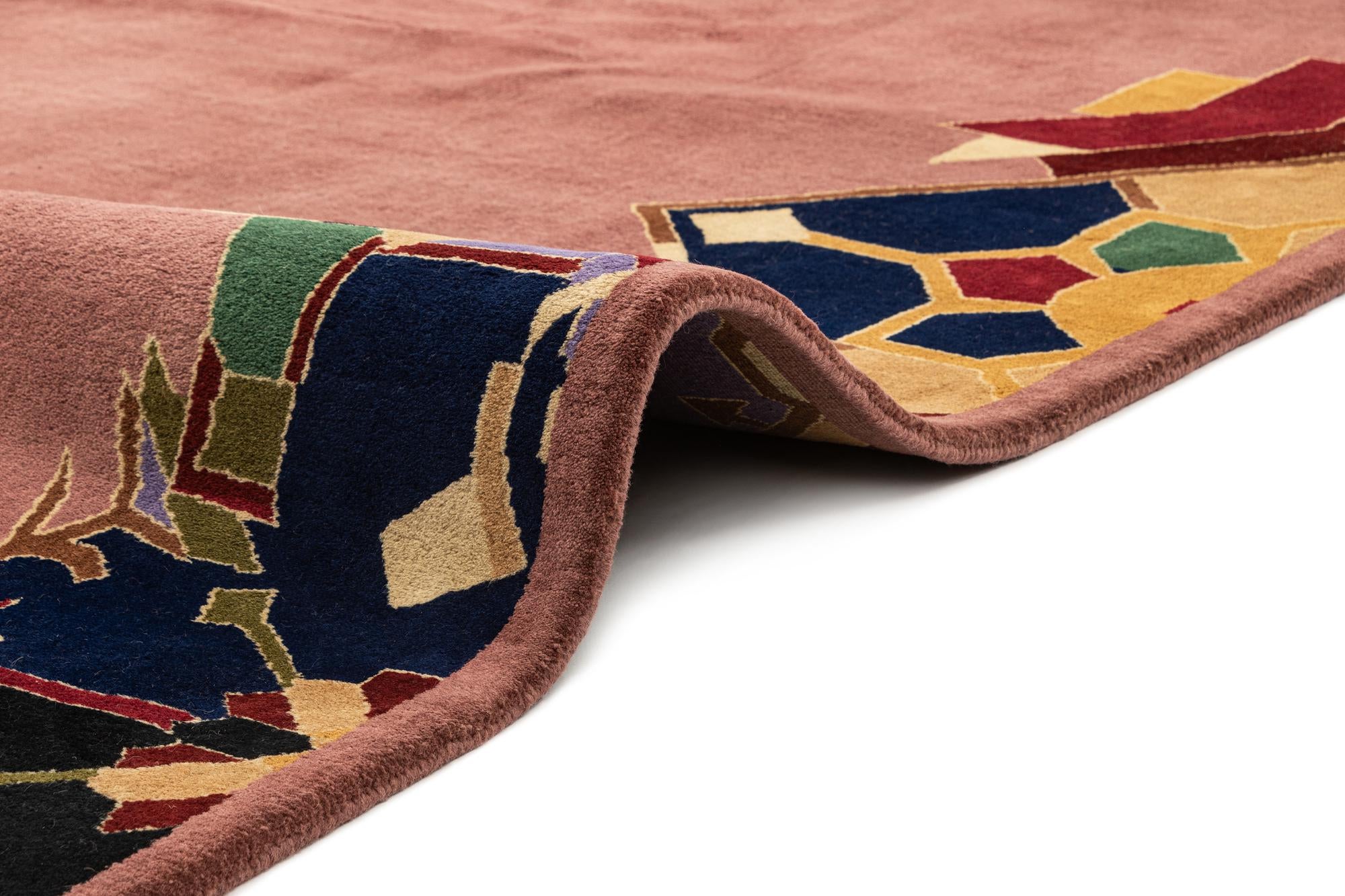 6' 8 x 10' Hand Knotted Tibet Wool Rug