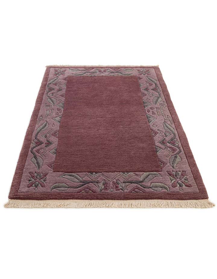 3' 2 x 5' 3 Hand Knotted Tibet Wool Rug