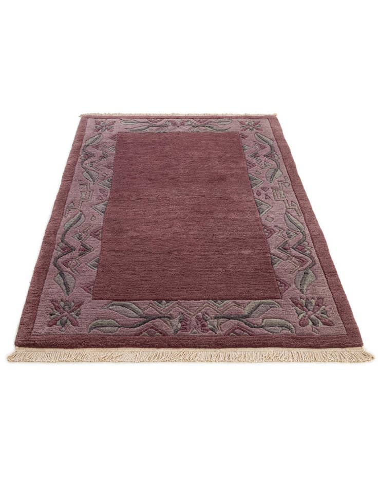Detail image of 3' 2 x 5' 3 Hand Knotted Tibet Wool Rug
