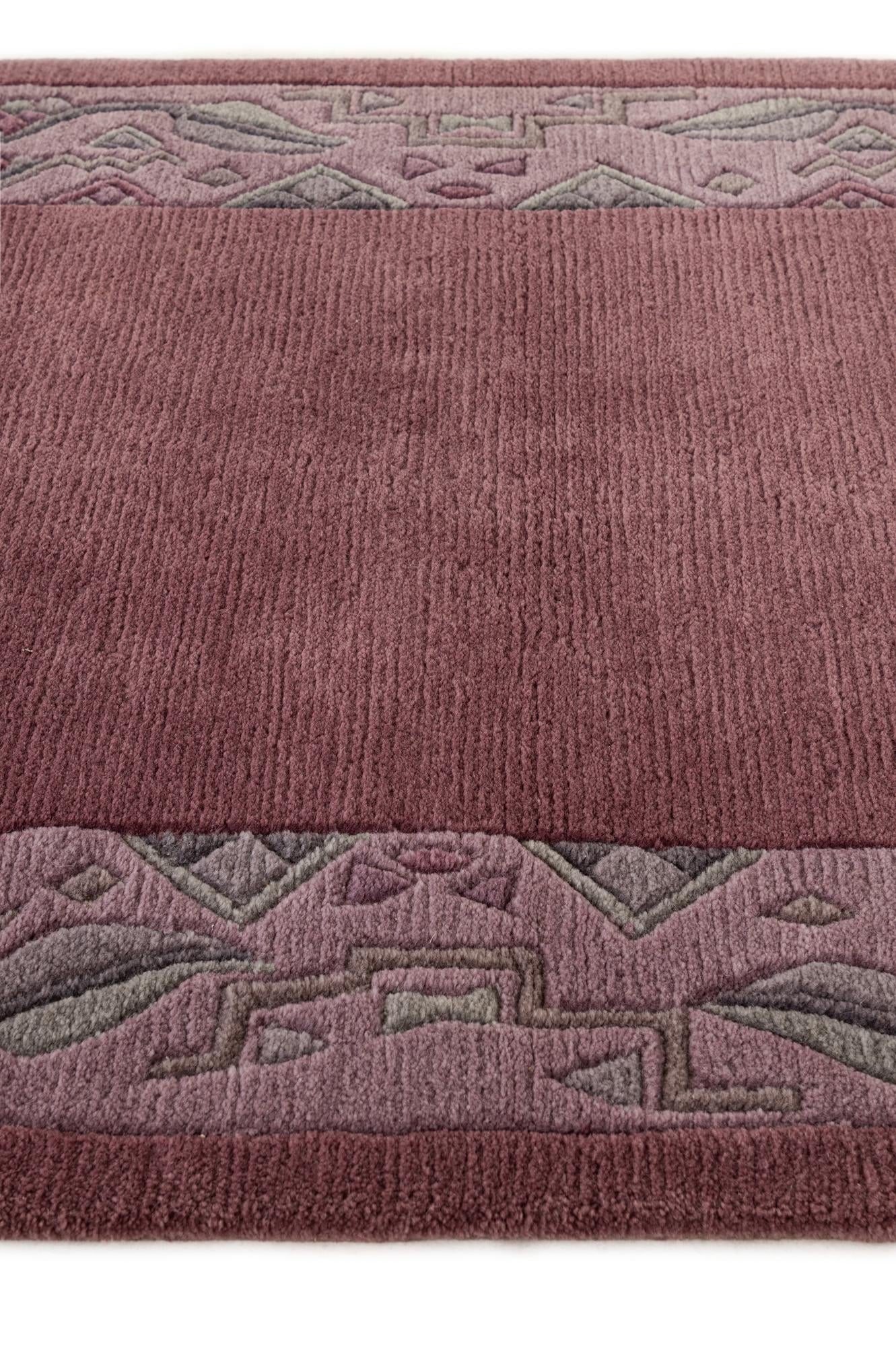 3' 2 x 5' 3 Hand Knotted Tibet Wool Rug
