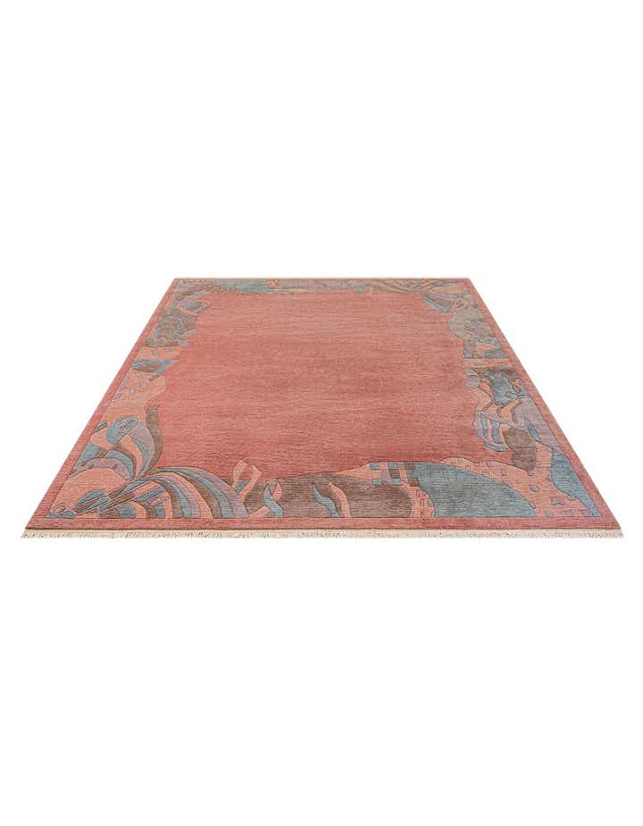 8' 4 x 11' 2 Hand Knotted Tibet Wool Rug