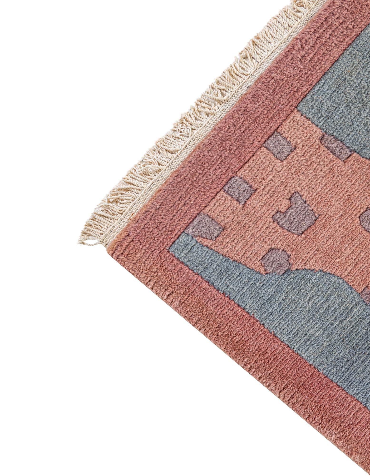 8' 4 x 11' 2 Hand Knotted Tibet Wool Rug