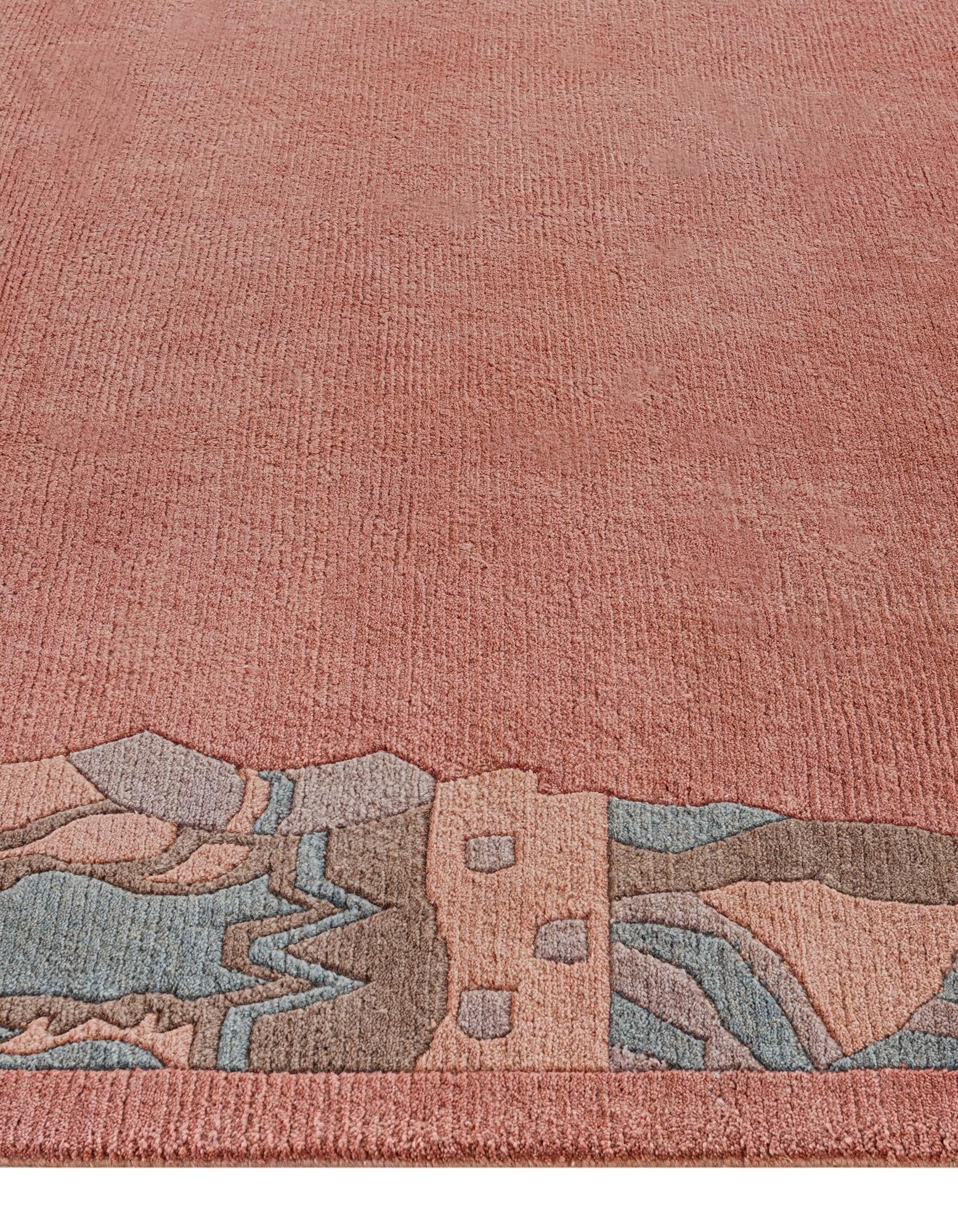 8' 4 x 11' 2 Hand Knotted Tibet Wool Rug