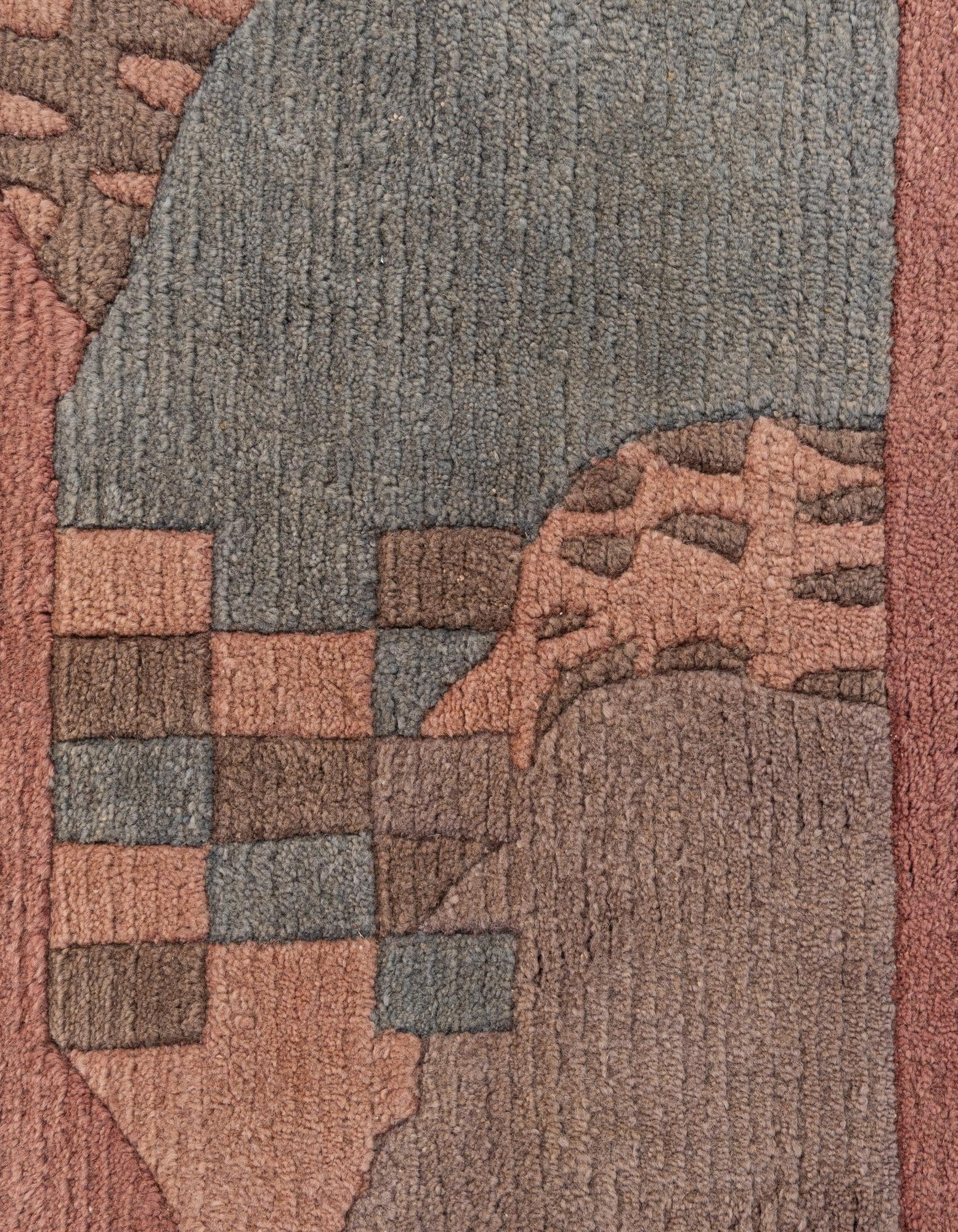 8' 4 x 11' 2 Hand Knotted Tibet Wool Rug