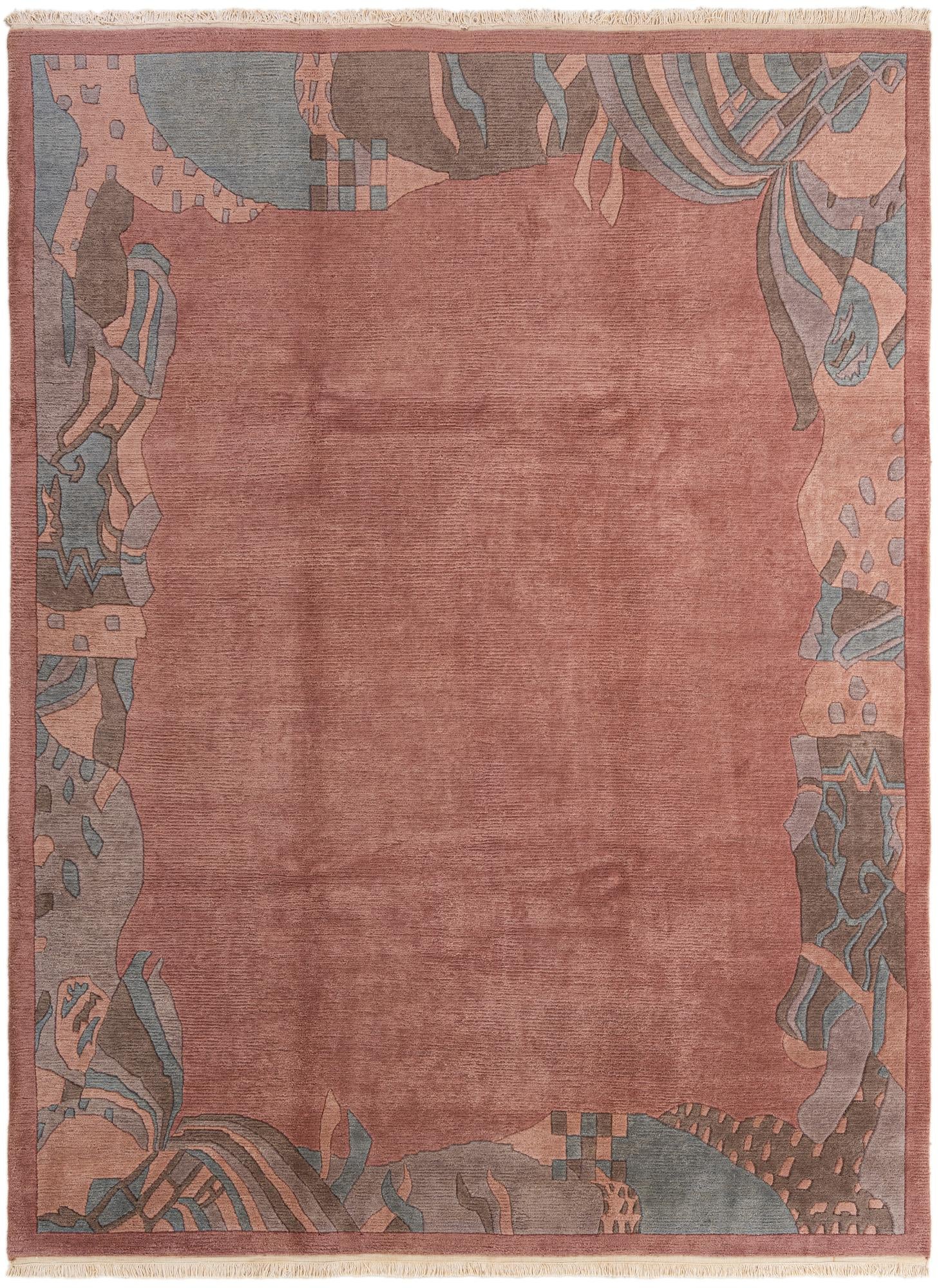 8' 4 x 11' 2 Hand Knotted Tibet Wool Rug