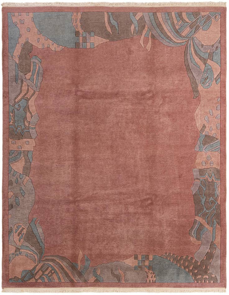 Detail image of 8' 4 x 11' 2 Hand Knotted Tibet Wool Rug