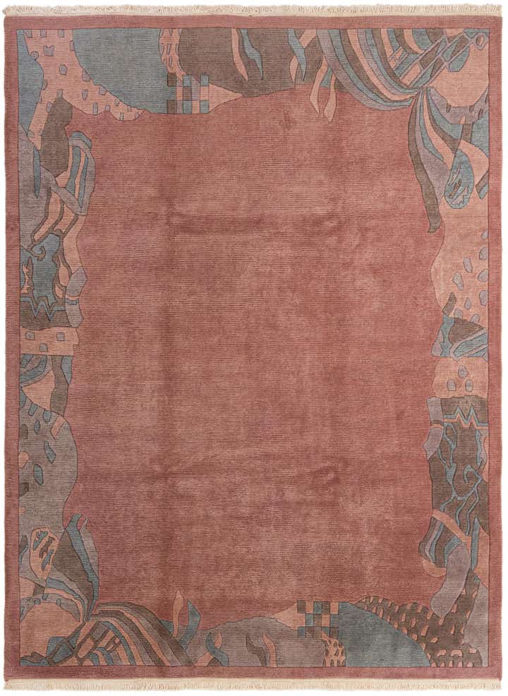 8' 4 x 11' 2 Hand Knotted Tibet Wool Rug
