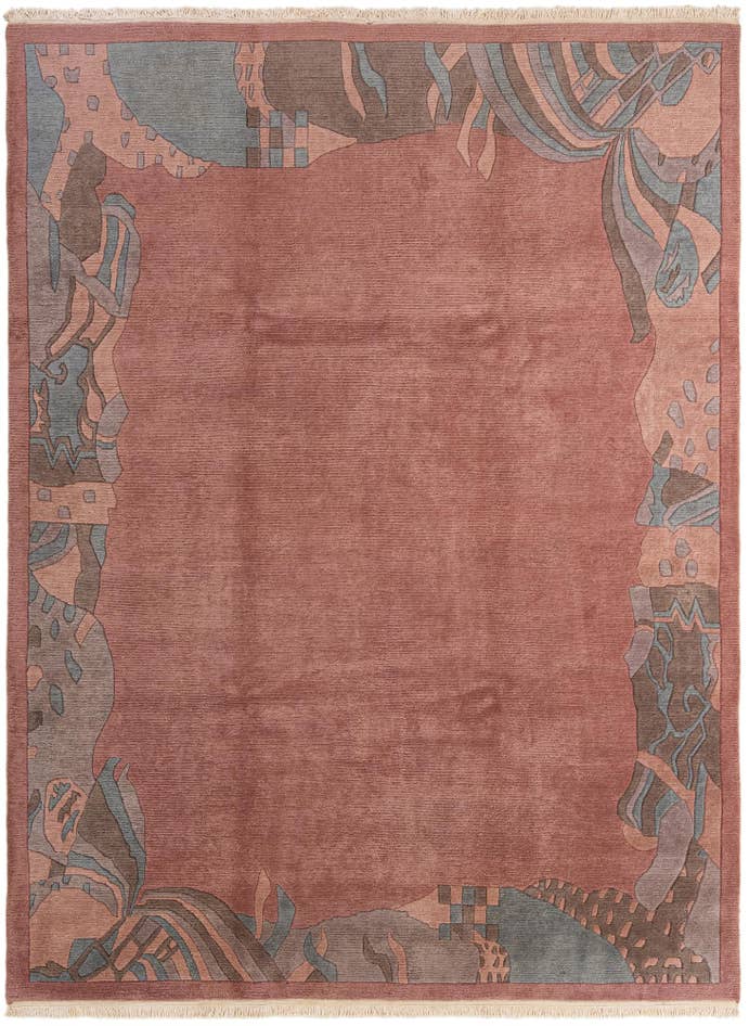 Detail image of 8' 4 x 11' 2 Hand Knotted Tibet Wool Rug