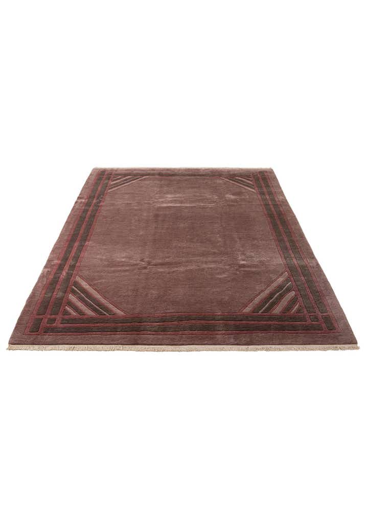 8' 2 x 11' 6 Hand Knotted Tibet Wool Rug