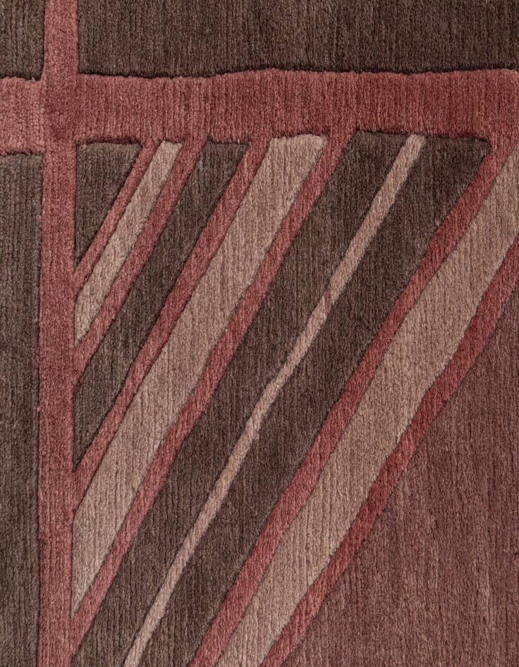 Detail image of 8' 2 x 11' 6  Hand Knotted Tibet Wool Rug