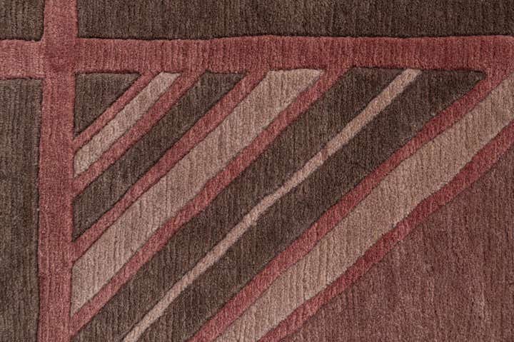 8' 2 x 11' 6 Hand Knotted Tibet Wool Rug