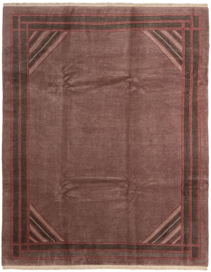 Detail image of 8' 2 x 11' 6 Hand Knotted Tibet Wool Rug