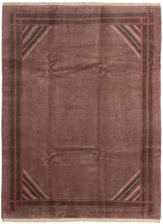 Detail image of 8' 2 x 11' 6 Hand Knotted Tibet Wool Rug