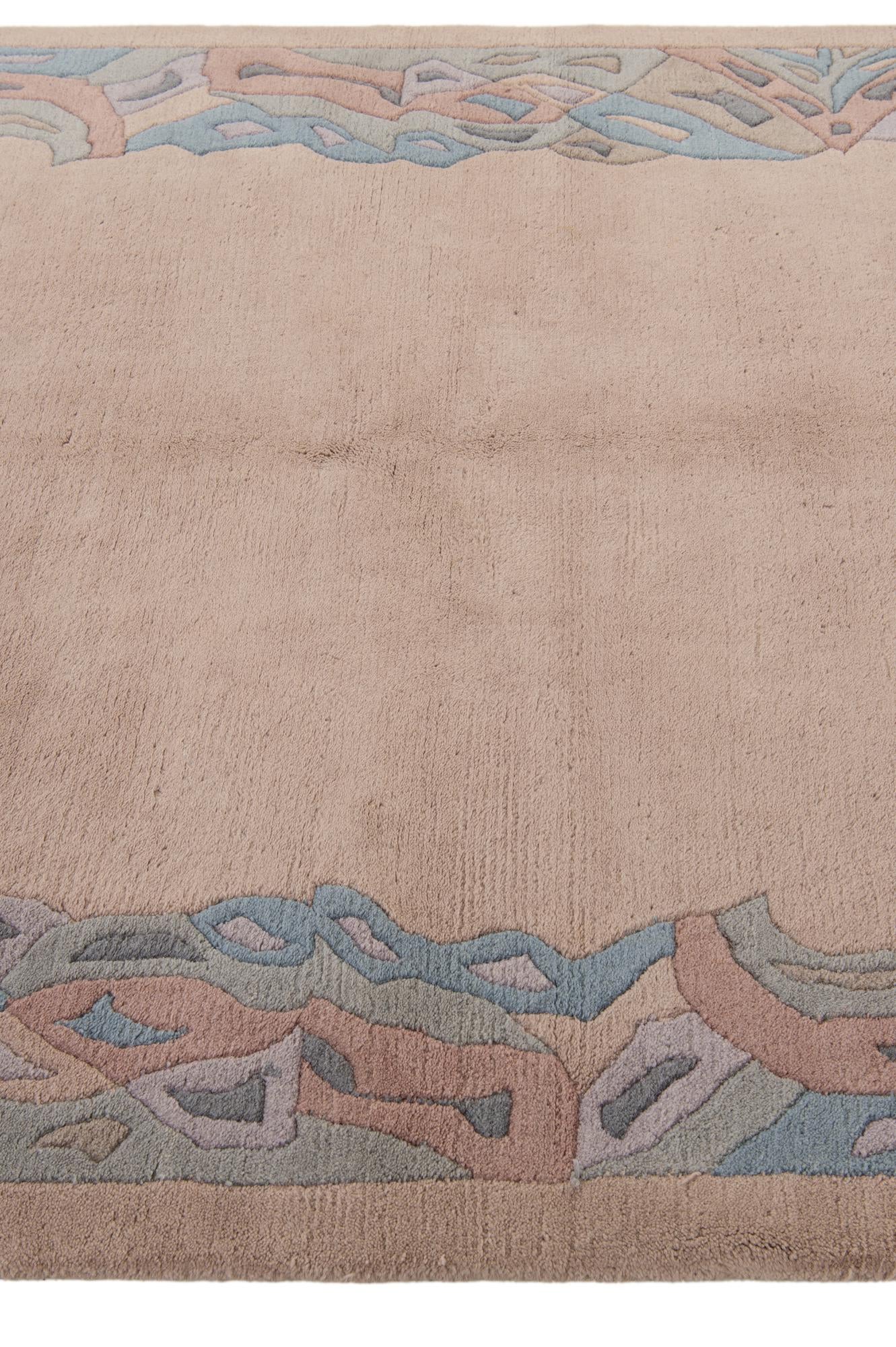 5' 9 x 7' 11 Hand Knotted Tibet Wool Rug