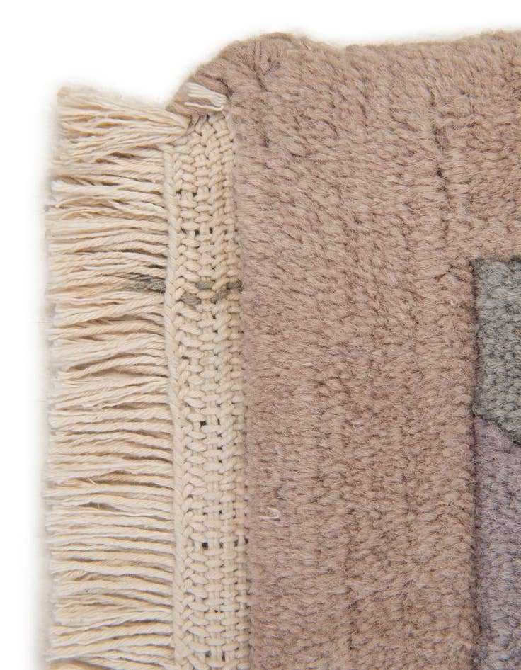 Detail image of 5' 9 x 7' 11  Hand Knotted Tibet Wool Rug