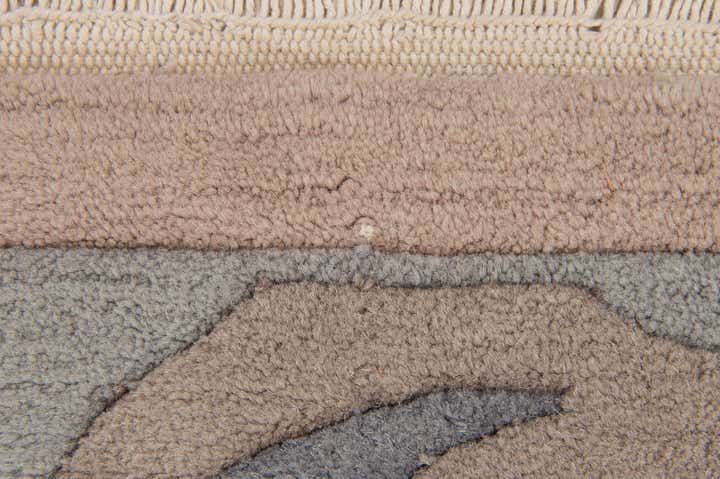 5' 9 x 7' 11 Hand Knotted Tibet Wool Rug