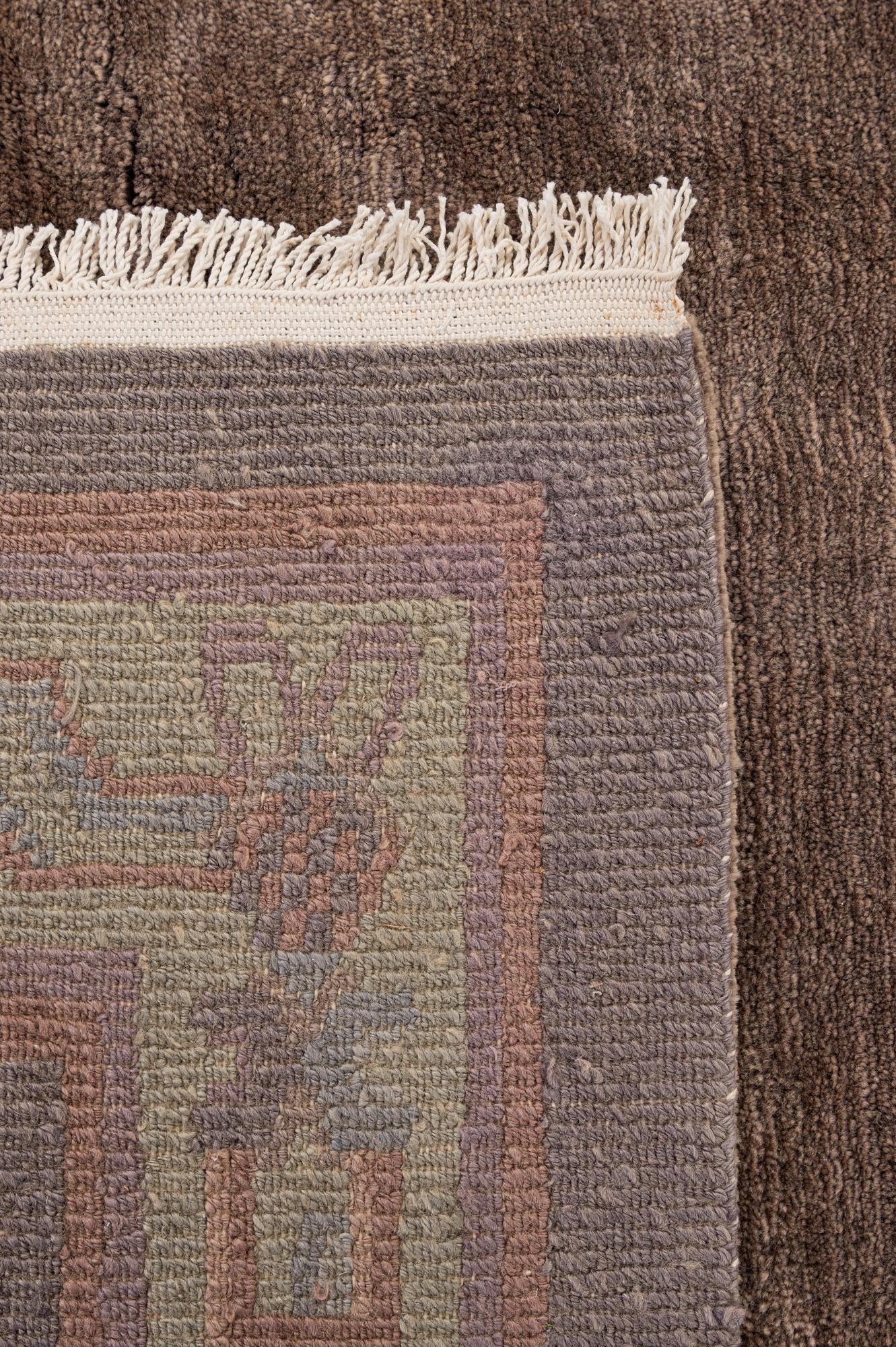 8' x 10' 11 Hand Knotted Tibet Wool Rug