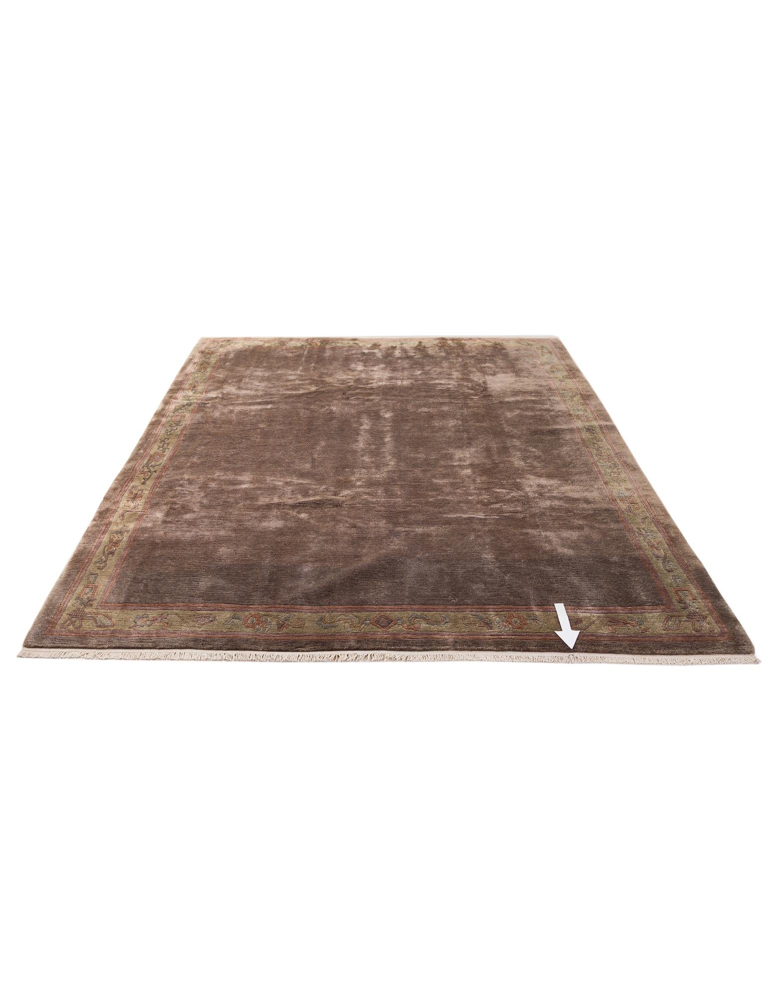 8' x 10' 11 Hand Knotted Tibet Wool Rug