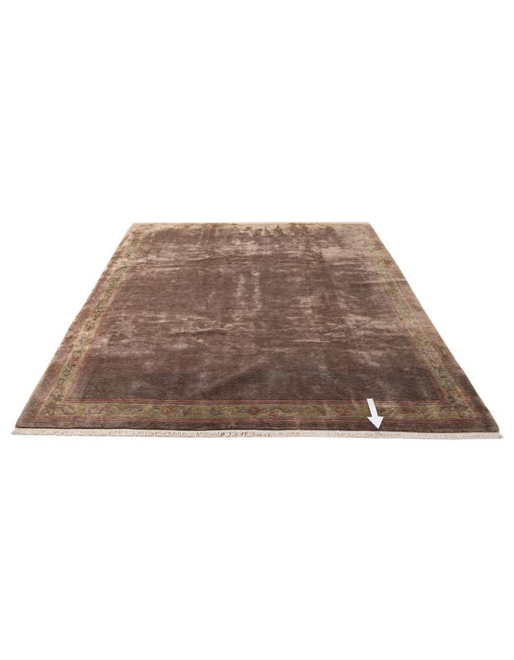 8' x 10' 11 Hand Knotted Tibet Wool Rug