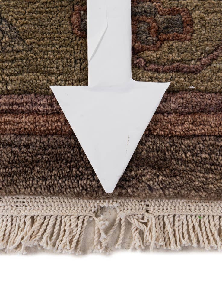 Detail image of 8' x 10' 11  Hand Knotted Tibet Wool Rug