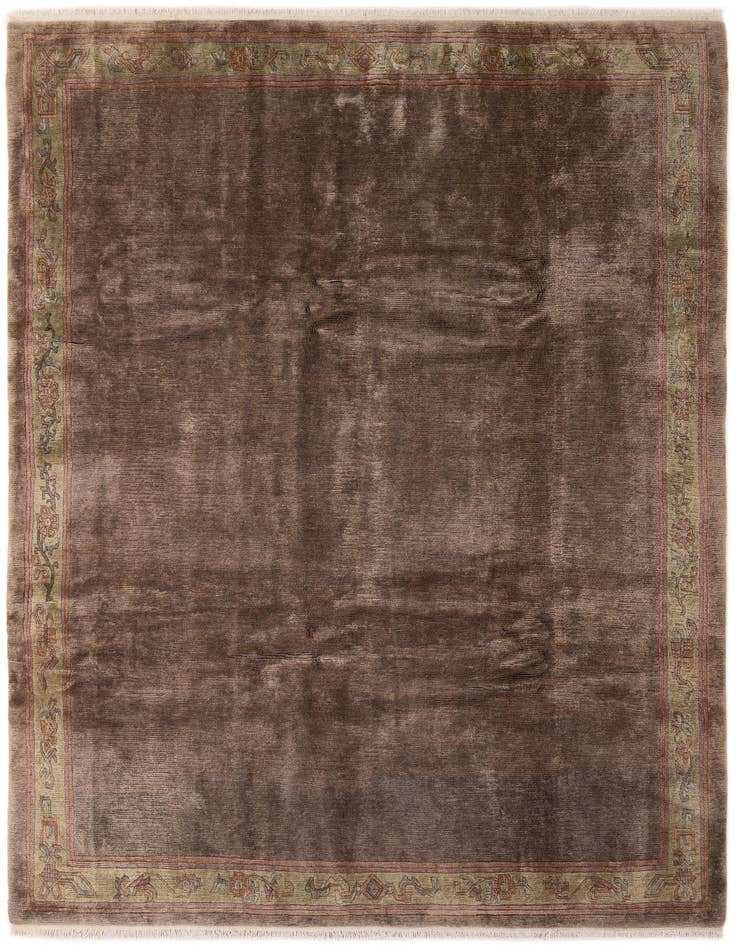 Detail image of 8' x 10' 11 Hand Knotted Tibet Wool Rug