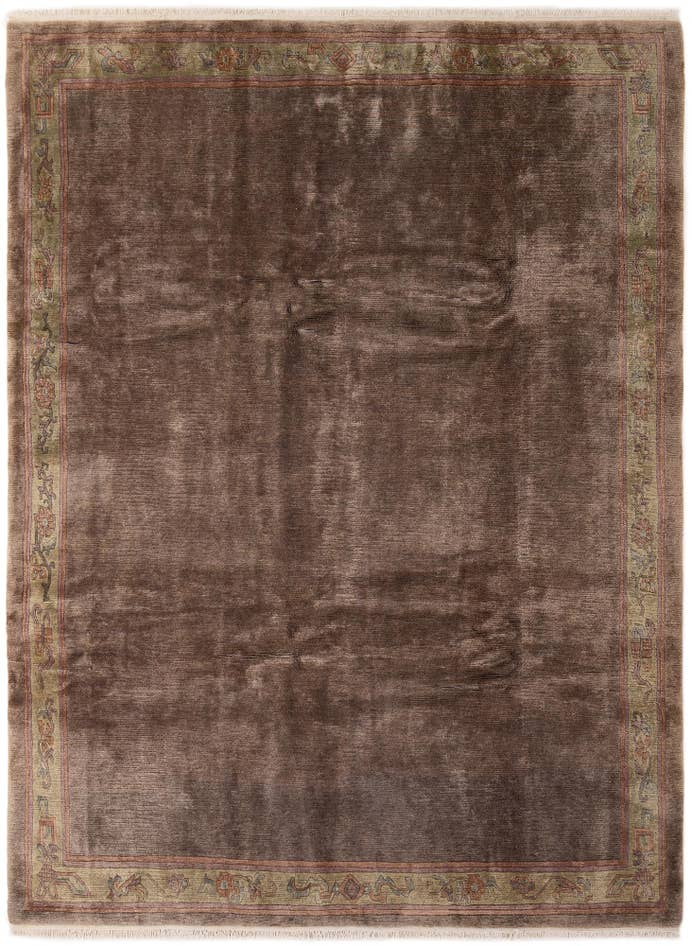 Detail image of 8' x 10' 11 Hand Knotted Tibet Wool Rug