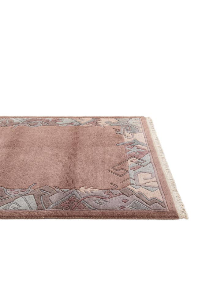 Detail image of 4' 3 x 6' Hand Knotted Tibet Wool Rug
