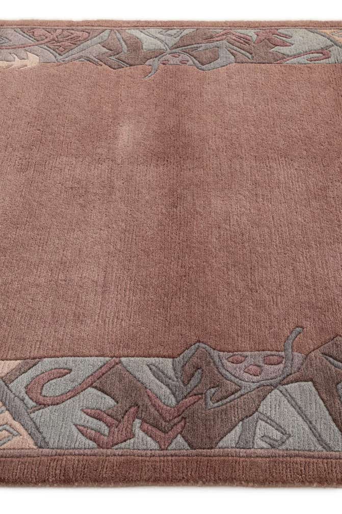 4' 3 x 6' Hand Knotted Tibet Wool Rug