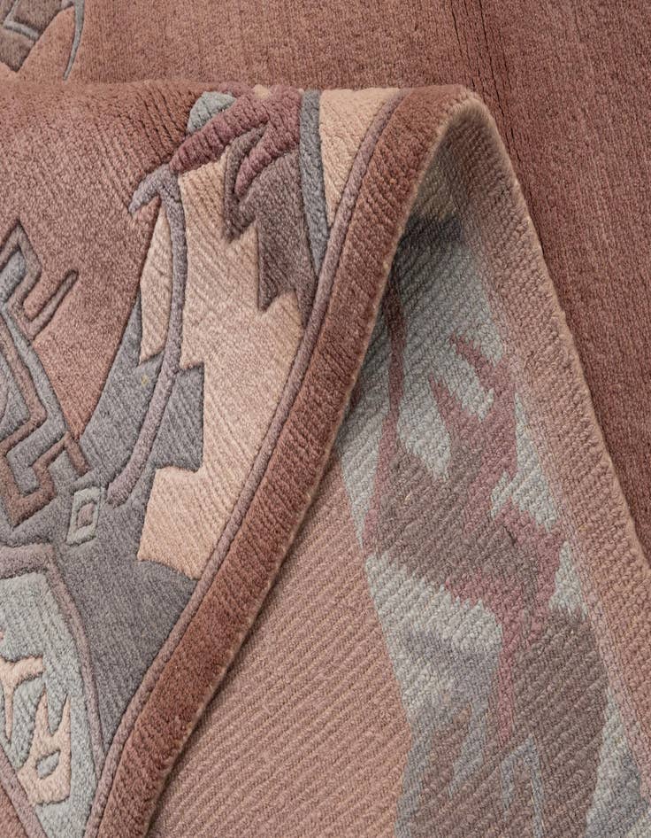 Detail image of 4' 3 x 6'  Hand Knotted Tibet Wool Rug