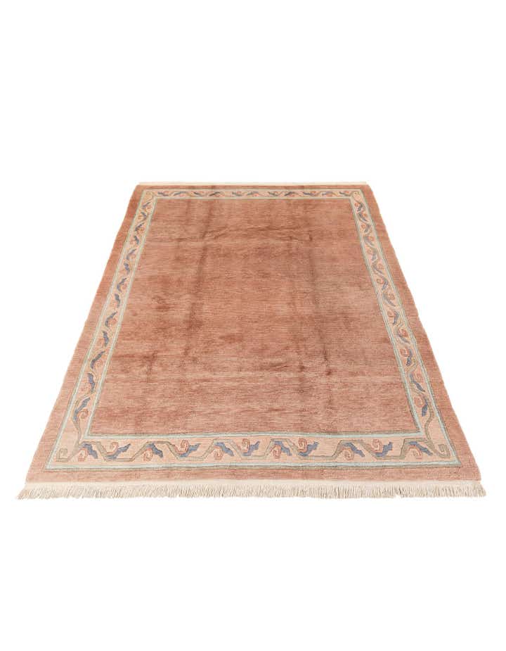 6' 11 x 9' 6 Hand Knotted Tibet Wool Rug
